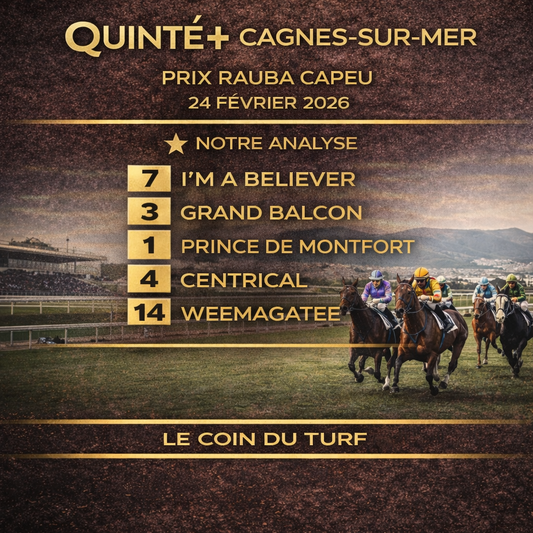 Analyse Quinté+ du jour —  24/02/2026 — Cagnes-sur-Mer